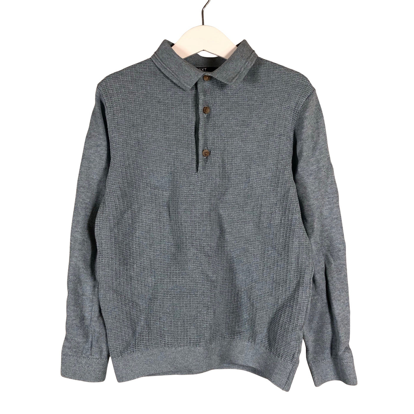 Unisex Next - Tricot shirt, size 128 - 134 - Blue (1)