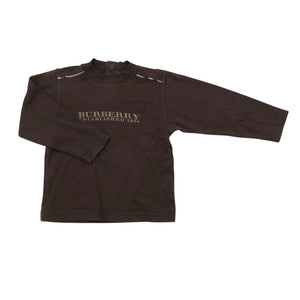Unisex Burberry - Tricot shirt, size 86 - 92 - Brown (1)