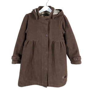 Unisex Claire.dk - Wool coat, size 110 - 116 - Brown (1)