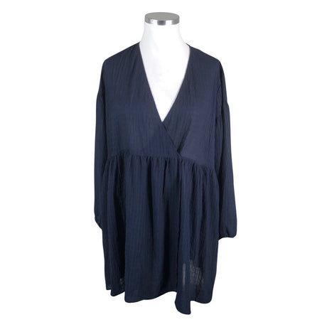Unisex Samsoe&Samsoe - Schiffon dress, size 42 - Blue ()