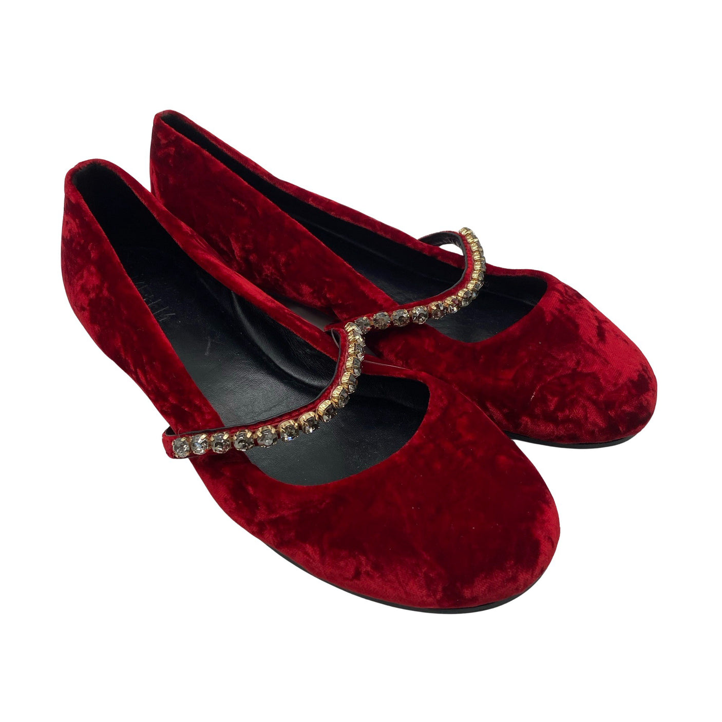 Unisex ME+EM - Festive ballerinas, size 38 - Red (3)