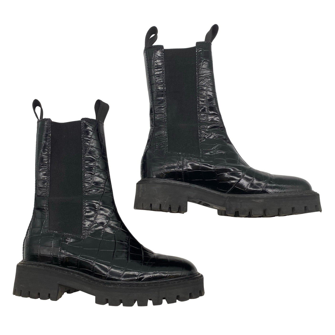 Unisex Läst - Ankle boots, size 38 - Black (1)