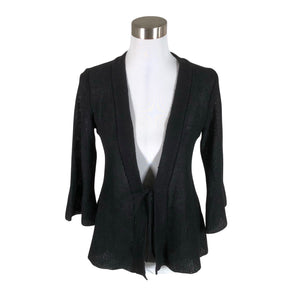 Unisex Bypias - Cardigan, size 38 - Black (1)