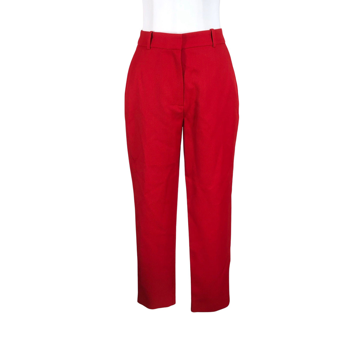 Unisex The Fold London - Straight leg trousers, size 36 - Red (1)