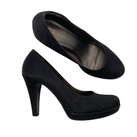 Unisex Tamaris - Evening high heels, size 39 - Black ()