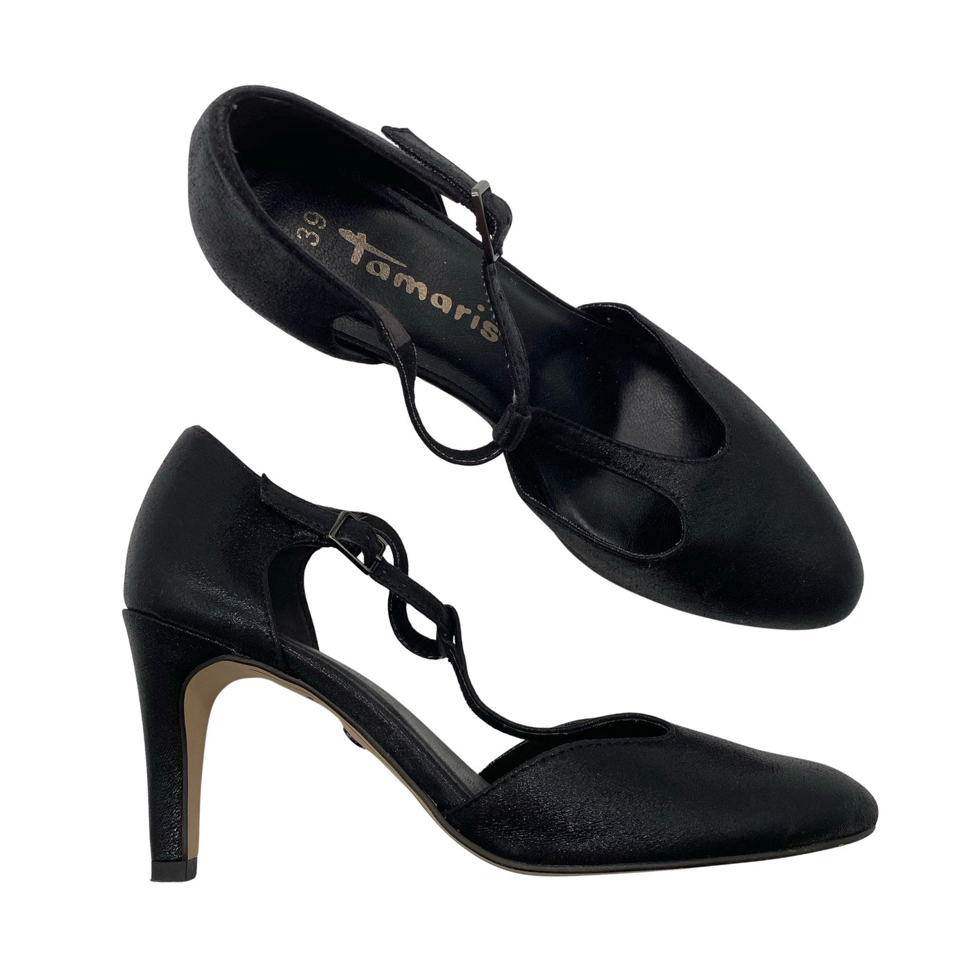 Unisex Tamaris - Evening high heels, size 39 - Black (1)