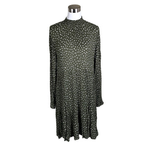 Unisex Kaffe - Schiffon dress, size 38 - Green (1)