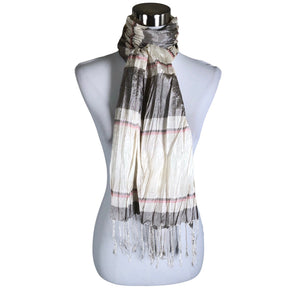 Unisex Benetton - Scarf, size Maxi - Natural white (1)