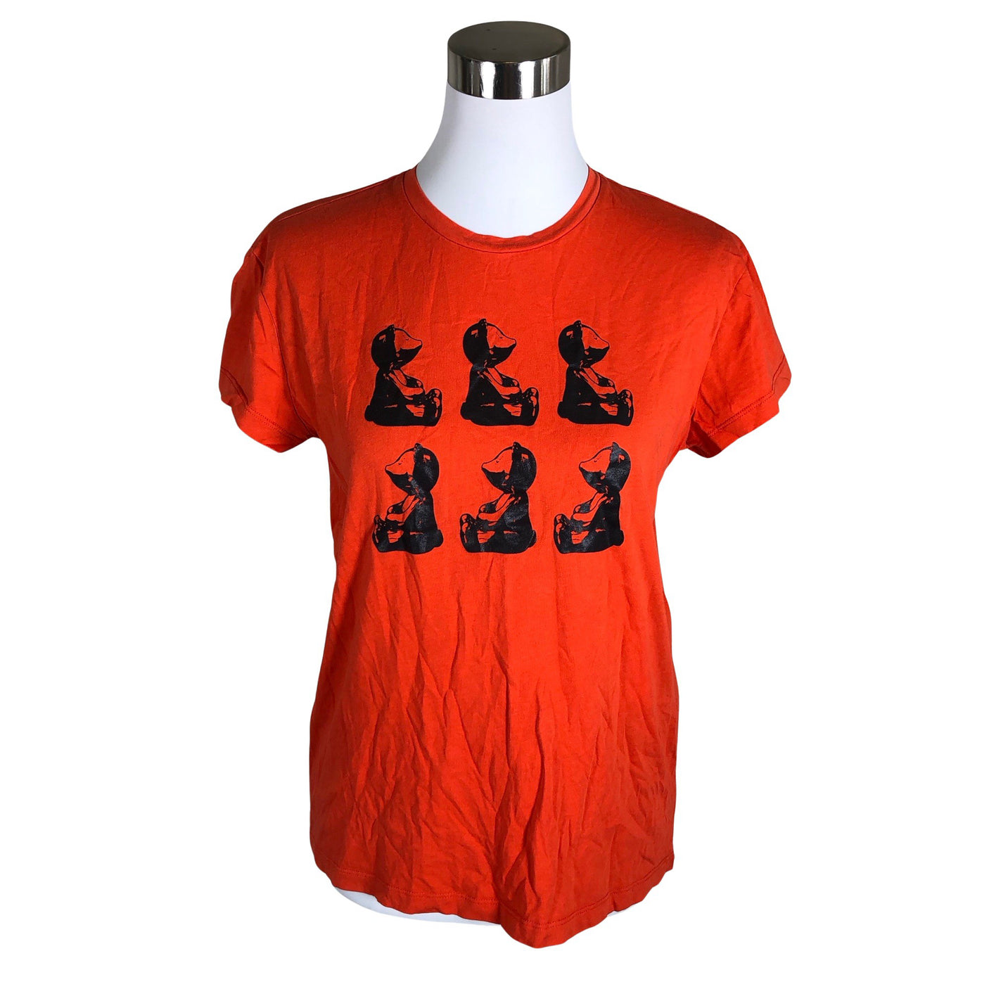 Unisex by Malene Birger - T-shirt, size 38 - Orange (1)