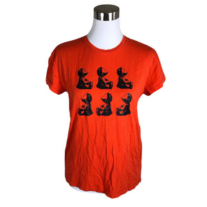 Unisex by Malene Birger - T-shirt, size 38 - Orange (1)