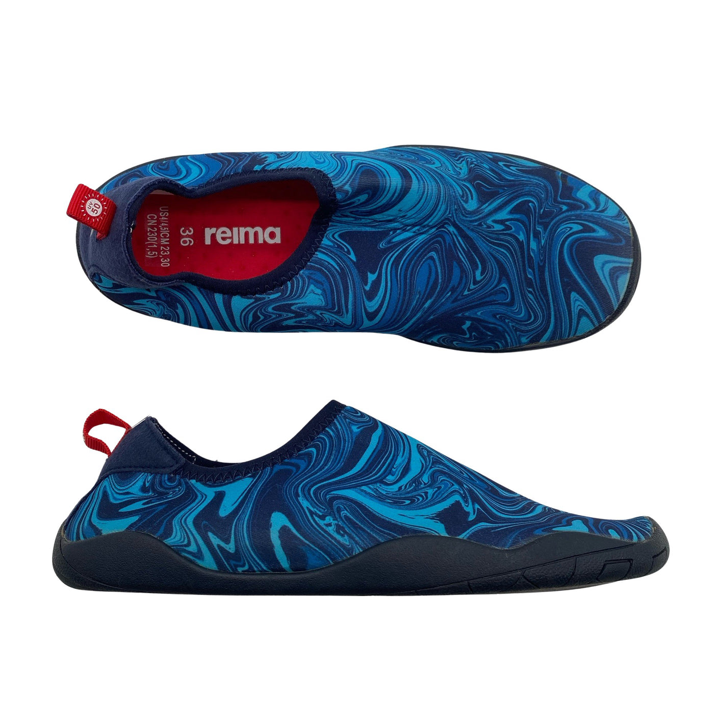 Unisex Reima - Swimming shoes, size 36 - Blue (1)