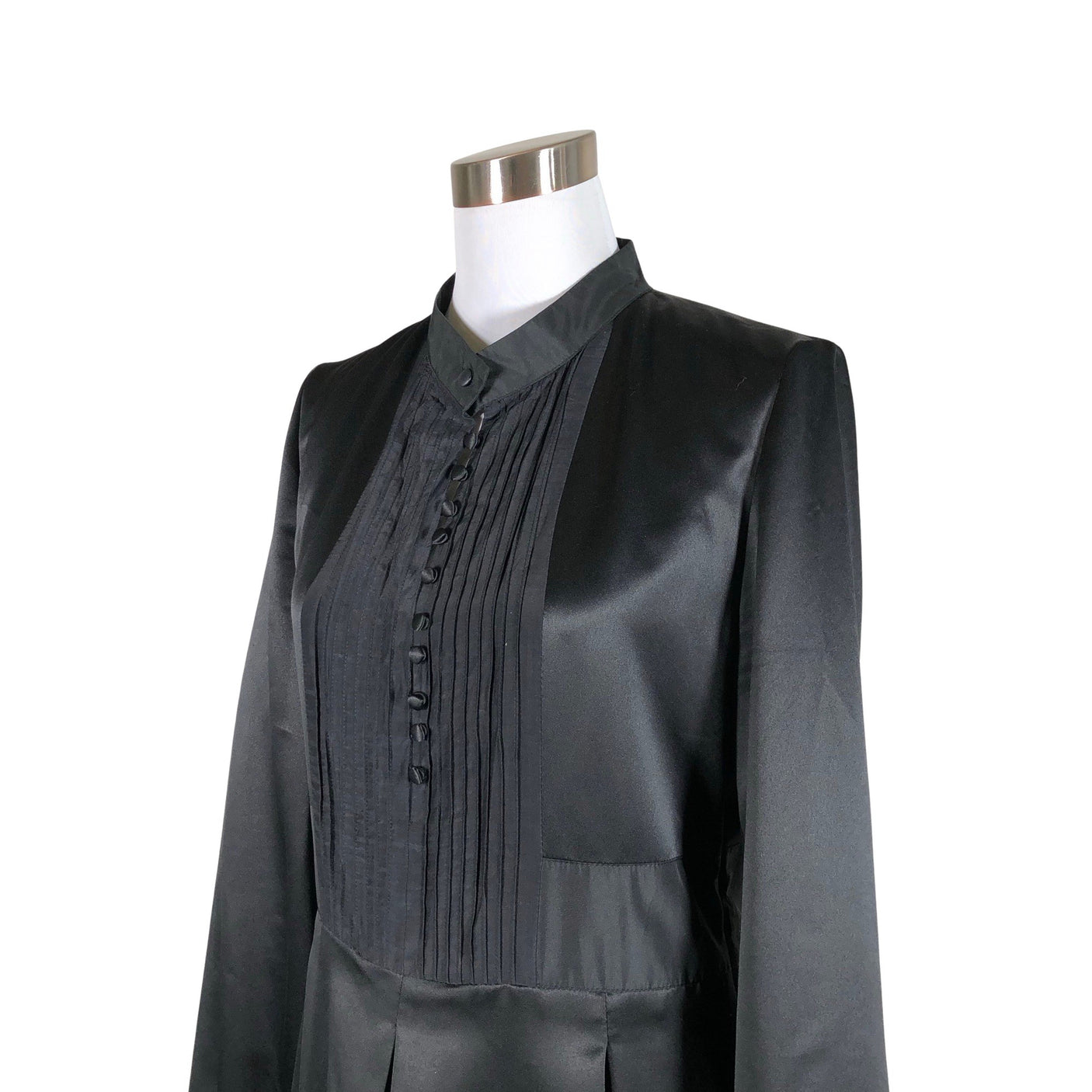 Unisex Riccovero - Schiffon dress, size 40 - Black (3)