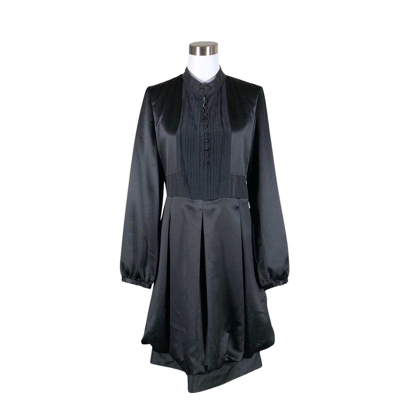 Unisex Riccovero - Schiffon dress, size 40 - Black (1)