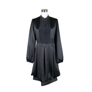 Unisex Riccovero - Schiffon dress, size 40 - Black (1)