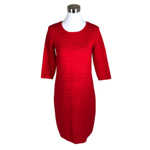 Unisex Peter Hahn - Knit dress, size 38 - Red (1)