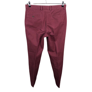 Unisex Brooks Brothers - Chinos, size W32 - Wine red (2)