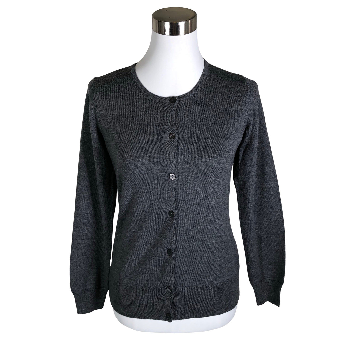 Unisex Global - Cardigan, size 36 - Gray (1)