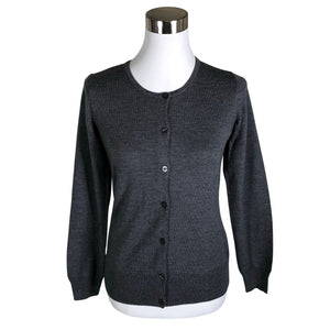 Unisex Global - Cardigan, size 36 - Gray (1)