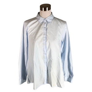 Unisex I Say - Collared shirt, size 38 - Light blue (1)