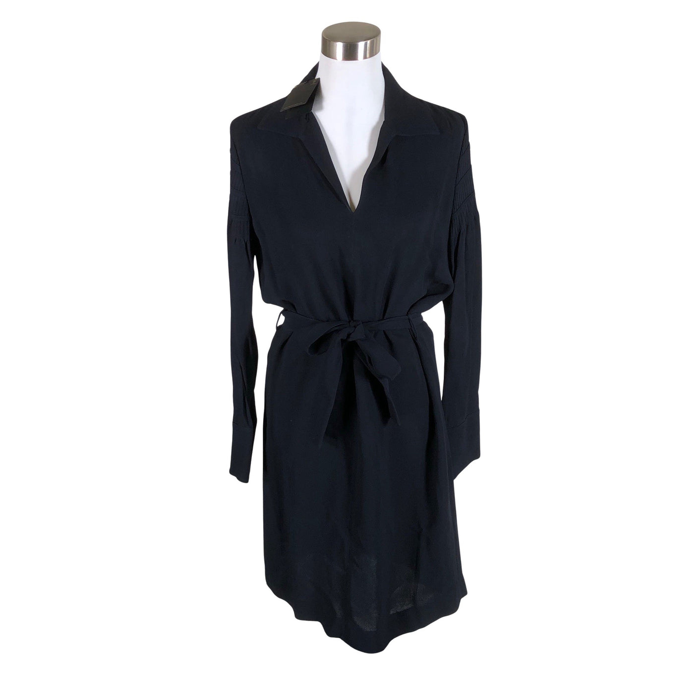 Unisex Massimo Dutti - Schiffon dress, size 40 - Blue (1)
