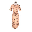 Unisex Kaiko - Tricot dress, size 34 - Light pink ()