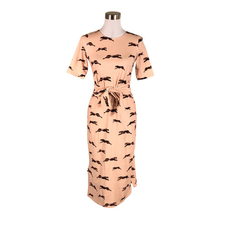 Unisex Kaiko - Tricot dress, size 34 - Light pink ()