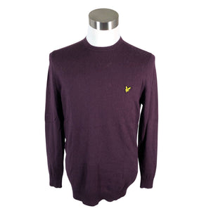 Unisex Lyle&Scott - Sweater, size L - Violet (1)