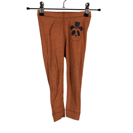 Unisex Mini Rodini - Tricot pants, size 80 - 86 - Orange ()