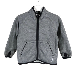 Unisex Polarn O. Pyret - Fleece jacket, size 80 - 86 - Gray (1)