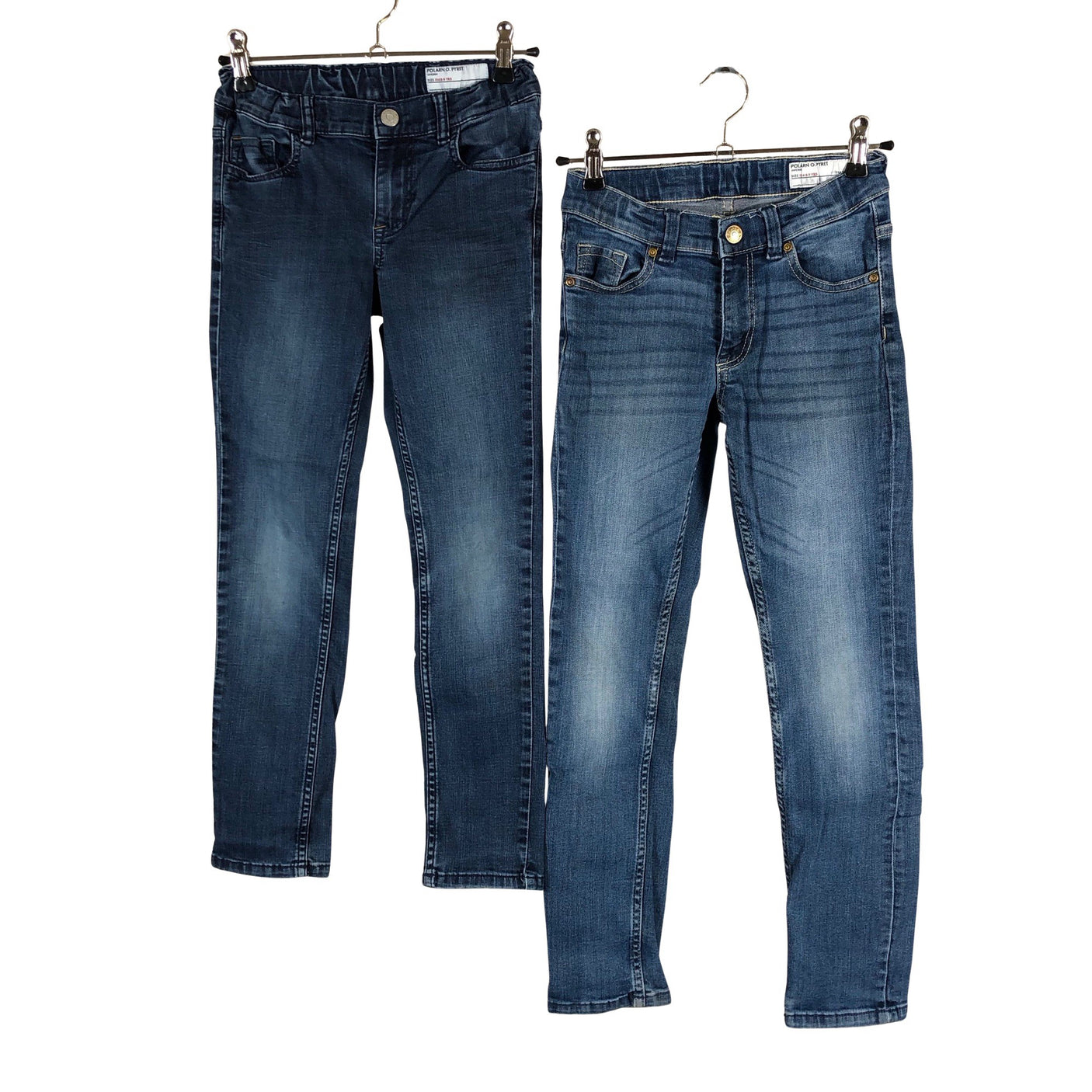 Unisex Polarn O. Pyret - Jeans, size 128 - 134 - Blue (1)