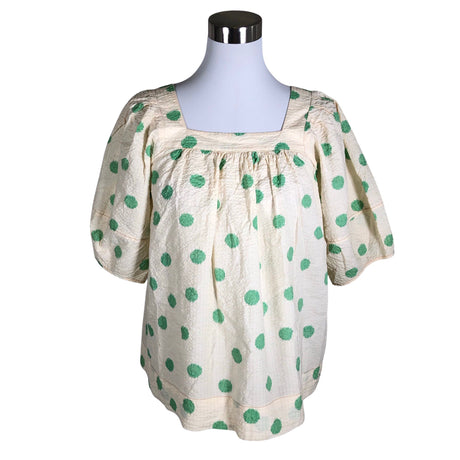 Unisex Second Female - Short-sleeved blouse, size 38 - Yellow ()