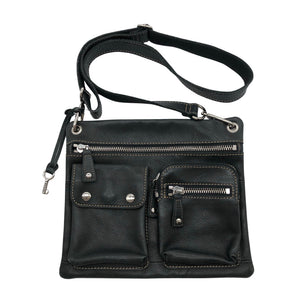 Unisex Fossil - Shoulder bag, size Midi - Black (1)