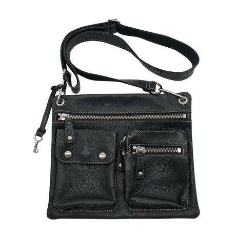 Unisex Fossil - Shoulder bag, size Midi - Black ()