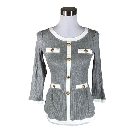 Unisex Chiara Forthi - Tricot shirt, size 34 - Gray ()