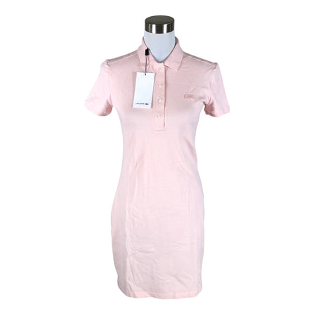 Unisex Lacoste - Pique dress, size 36 - Light pink ()