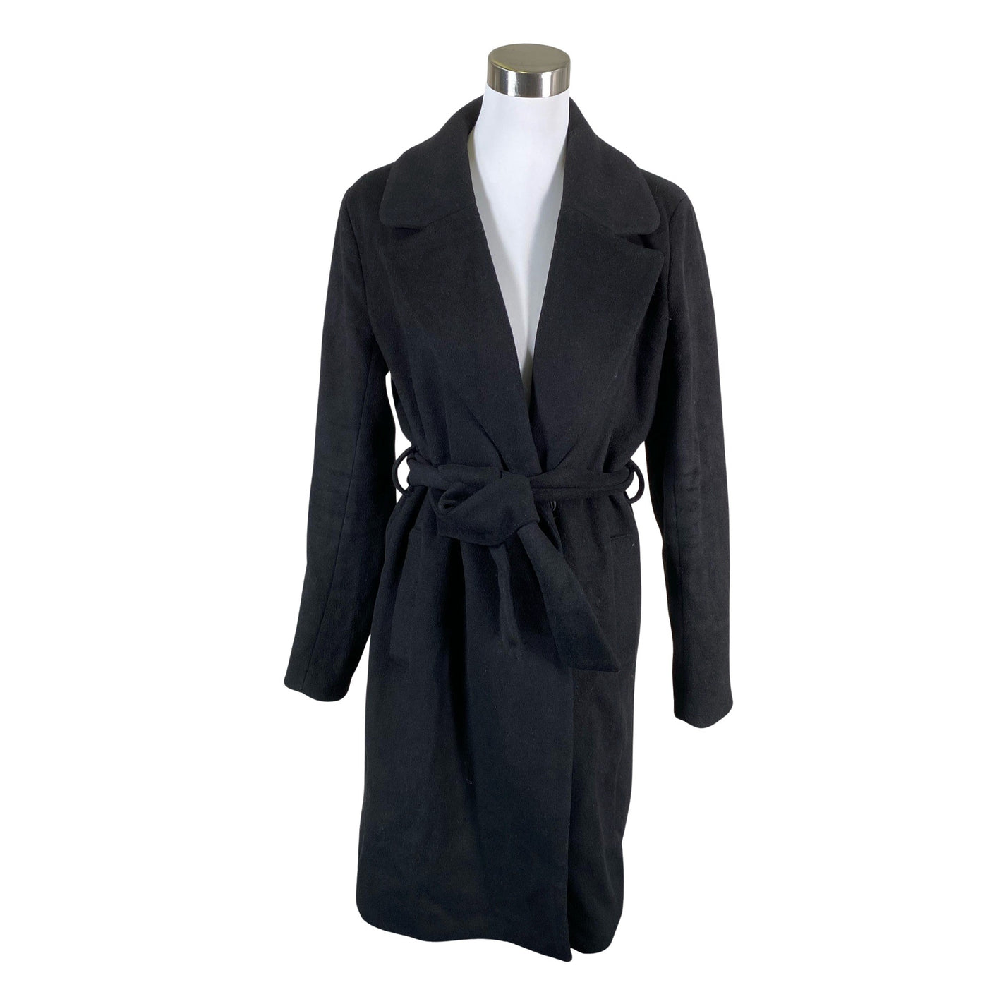 Unisex mbyM - Wool coat, size 40 - Black (1)