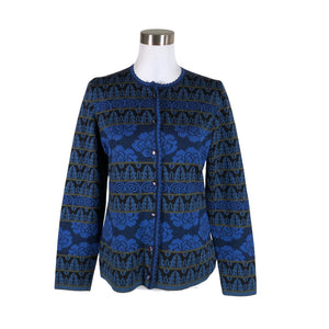 Unisex Oleana - Cardigan, size 40 - Blue (1)