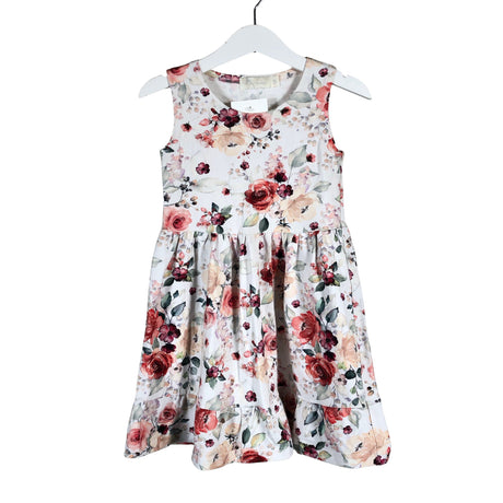 Unisex Mingnelin - Tricot dress, size 80 - 86 - White ()