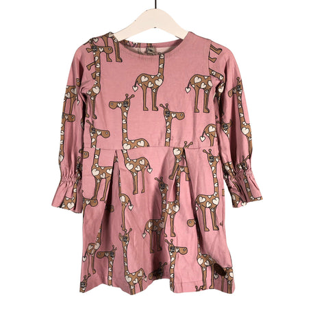 Unisex Blaa - Tricot dress, size 98 - 104 - Light pink ()