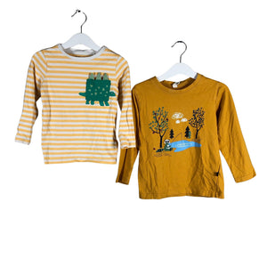 Unisex Keiki - Tricot shirt, size 92 - 98 - Yellow (1)