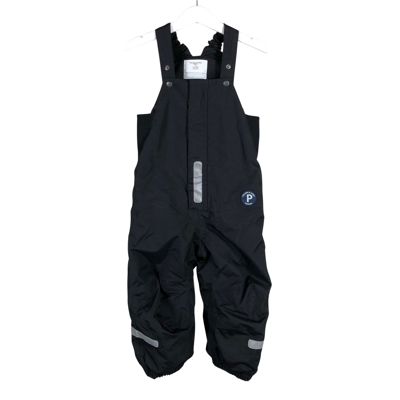 Unisex Polarn O. Pyret - Winter pants, size 86 - 92 - Black (1)