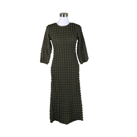 Unisex Cream - Schiffon dress, size 34 - Green ()