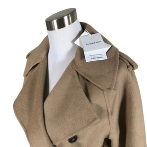 Unisex &Other Stories - Wool coat, size 36 - Brown (3)