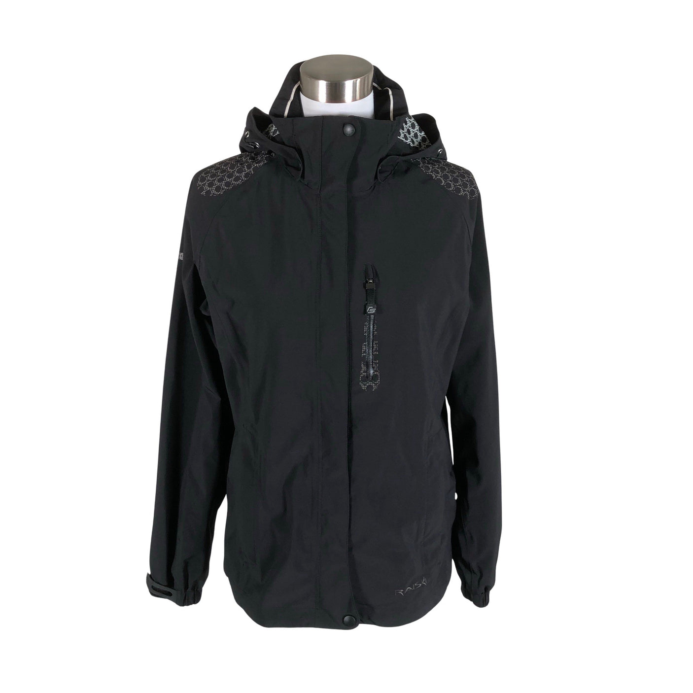Unisex Raiski - Outdoor jacket, size 38 - Black (1)