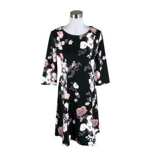 Unisex Free Quent - Tricot dress, size 36 - Black (1)