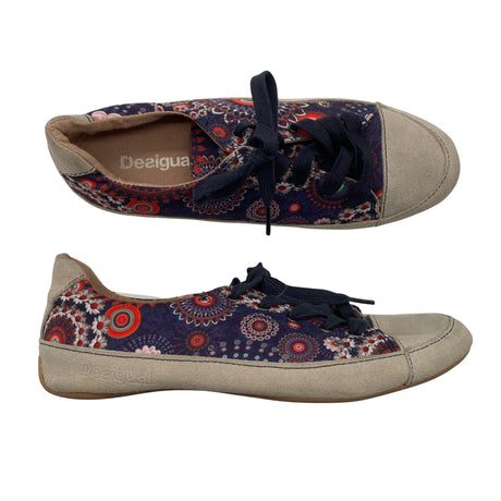 Unisex Desigual - Casual sneakers, size 40 - Gray ()