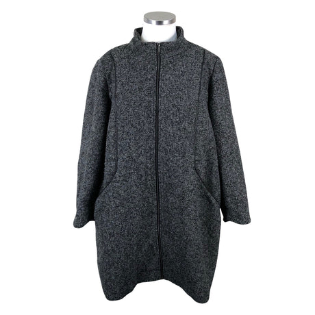 Unisex Zizzi - Wool coat, size 54 - Gray ()