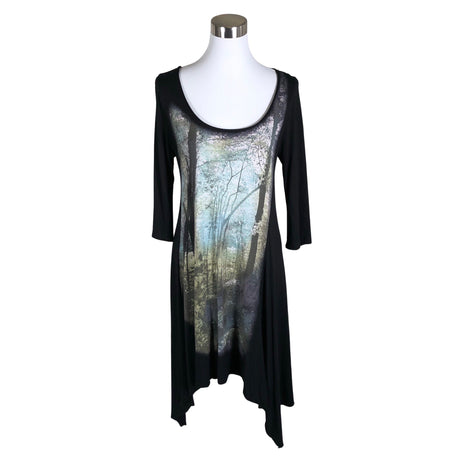 Unisex Lindex - Tricot dress, size 40 - Black ()
