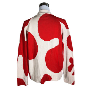 Unisex Marimekko - Cardigan, size 38 - Red (2)