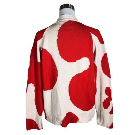 Unisex Marimekko - Cardigan, size 38 - Red (2)